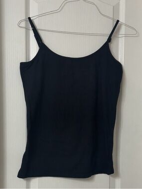 Hype black cami adjustable spaghetti straps size L